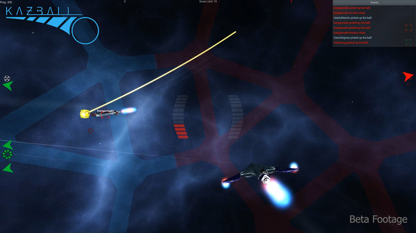 Screenshot z Kaz Ball