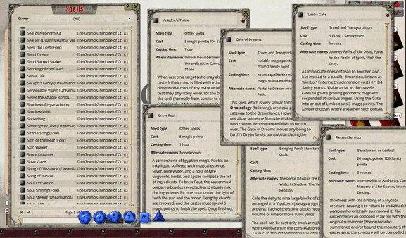 Fantasy Grounds - The Grand Grimoire of Cthulhu Mythos Magic (CoC7E)