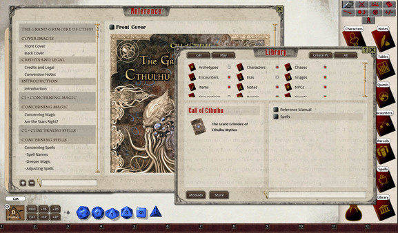 Fantasy Grounds - The Grand Grimoire of Cthulhu Mythos Magic (CoC7E)