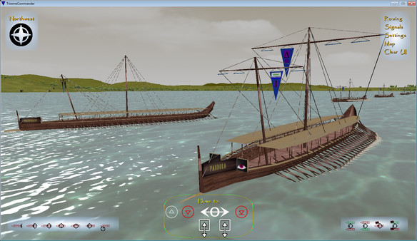 Screenshot z Trireme Commander Screenshot z Trireme Commander