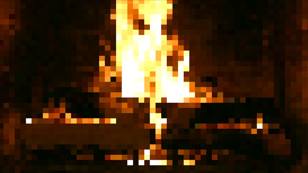 8 Bit Christmas Fireplace screenshot 2