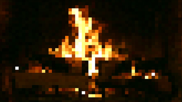 8 Bit Christmas Fireplace screenshot 3