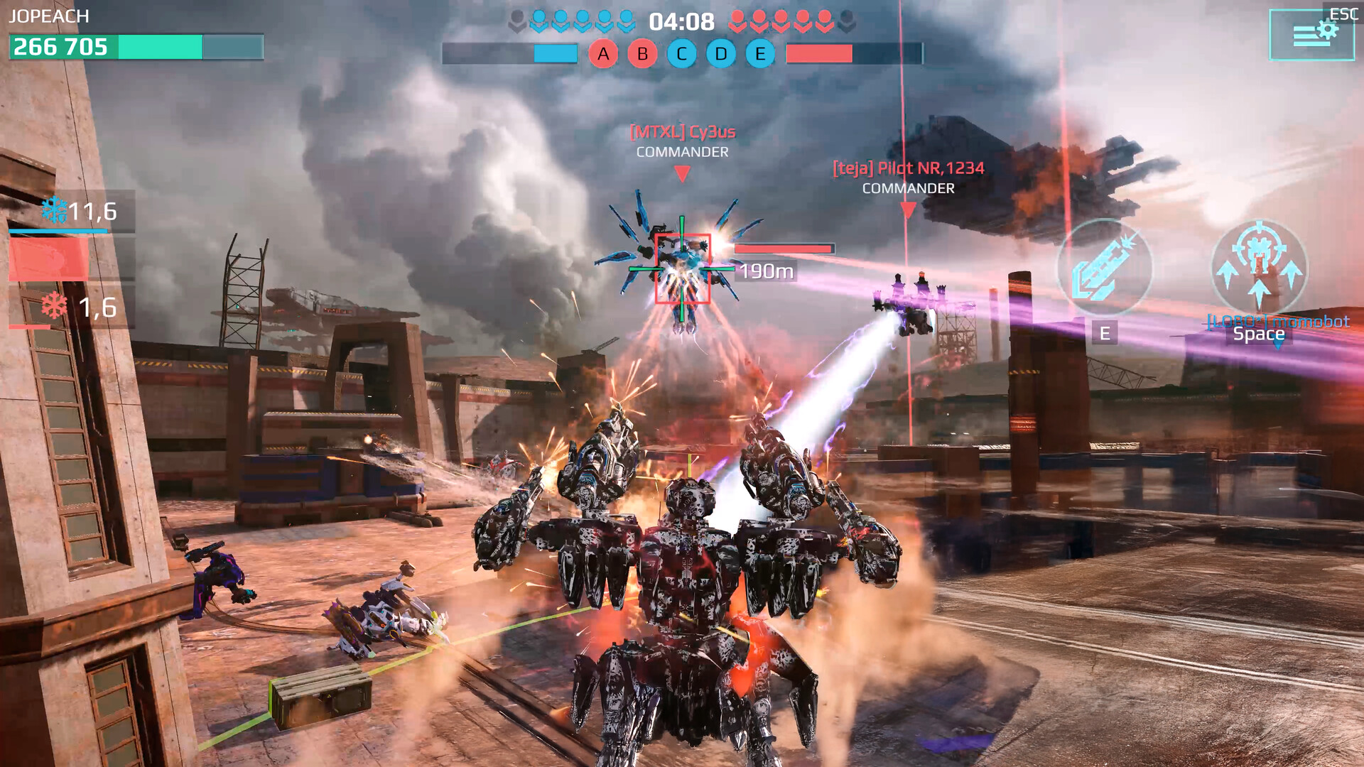 Screenshot of War Robots