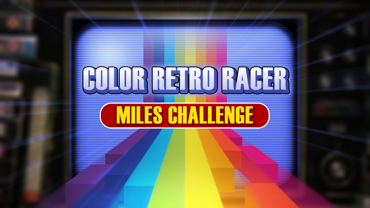 FIRST STEAM GAME VHS - COLOR RETRO RACER : MILES CHALLENGE Featured Screenshot #1