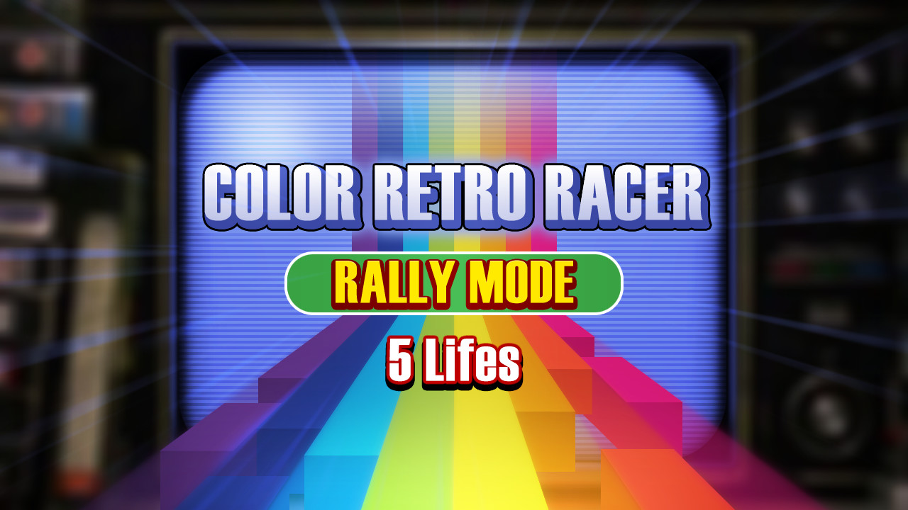 COLOR RETRO RACER : RALLY MODE *5 Lifes* Featured Screenshot #1