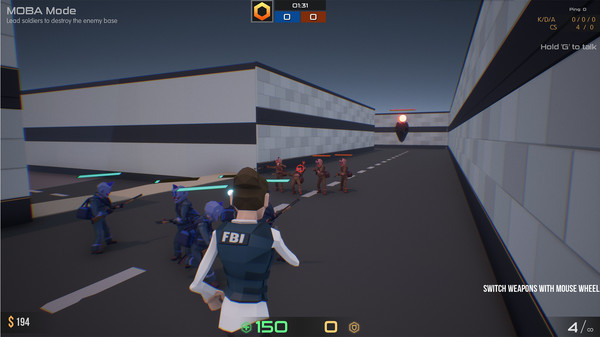 Screenshot z The Little War