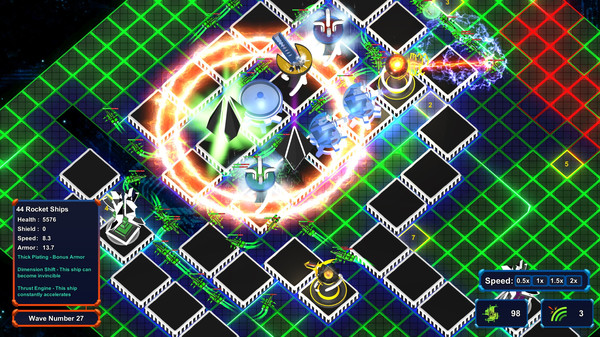 Electromaze Tower Defense.