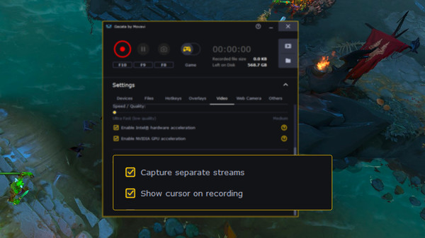 Gecata by Movavi 5 - Game Recording Software screenshot 5