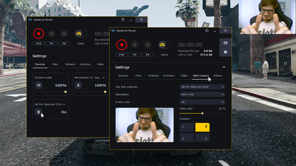 Gecata by Movavi 5 - Game Recording Software screenshot 4