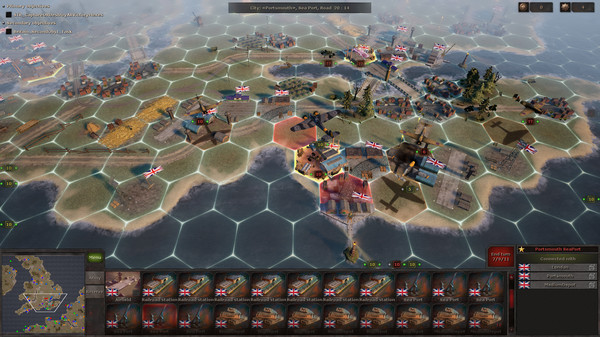 Screenshot z Panzer Strategy Screenshot z Panzer Strategy