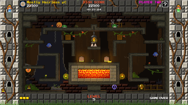 Screenshot z Castle Clamber