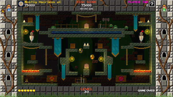 Screenshot z Castle Clamber