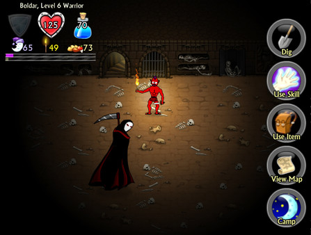 Screenshot z Swords and Sandals 5 Redux