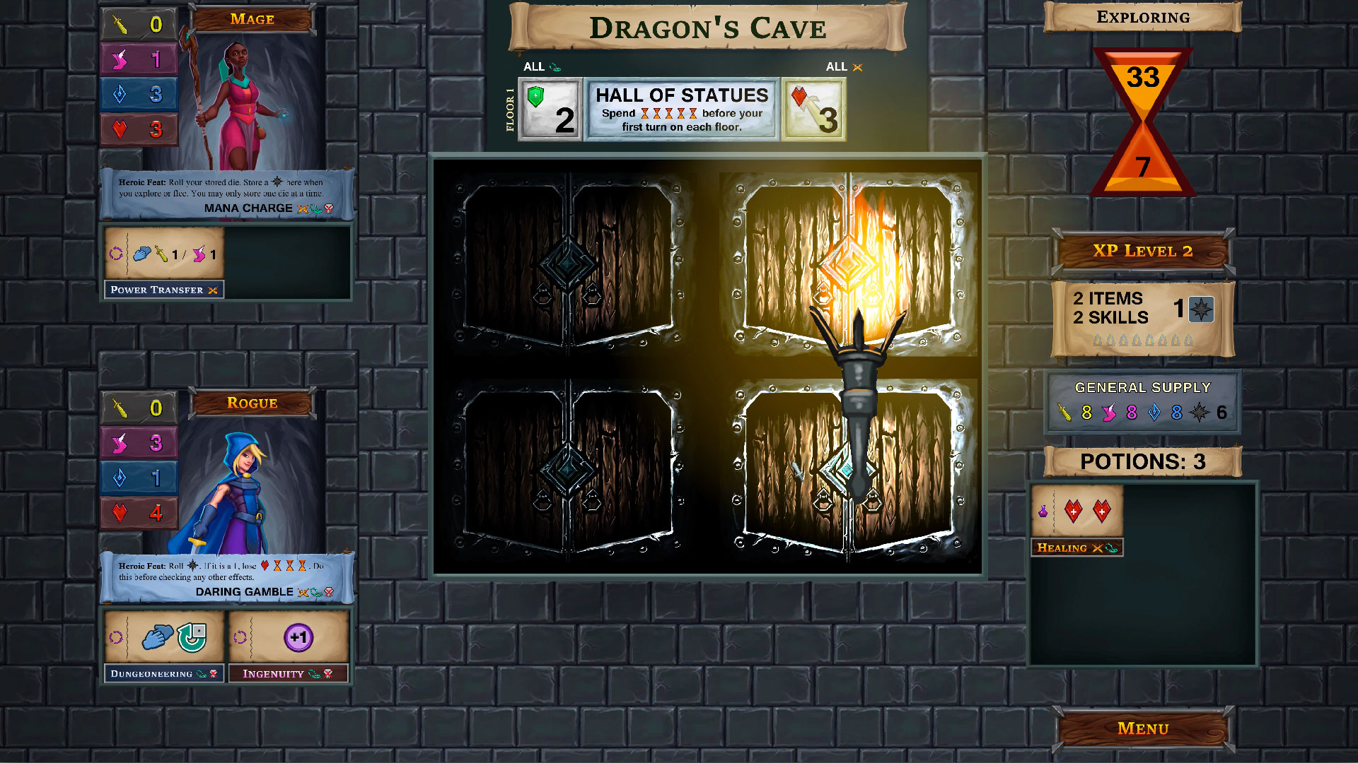 One Deck Dungeon 스크린샷 2