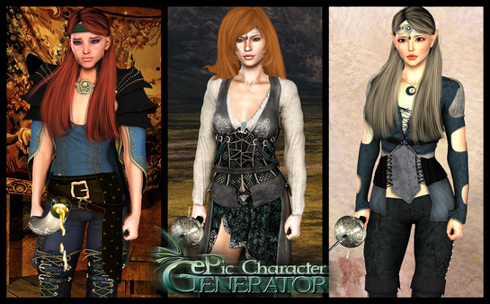 ePic Character Generator - Season #2: Female Adventurer #2