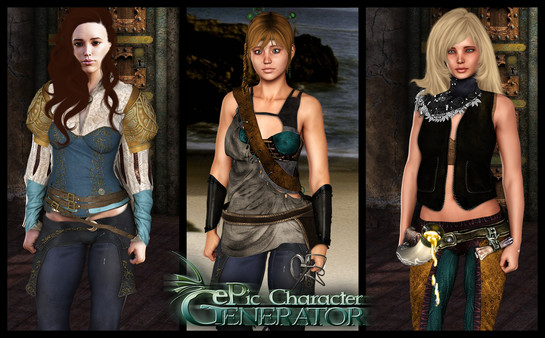 ePic Character Generator - Season #2: Female Adventurer #2