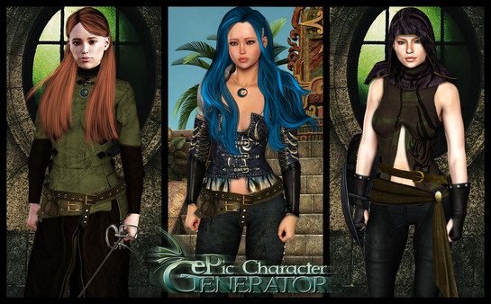 ePic Character Generator - Season #2: Female Adventurer #2