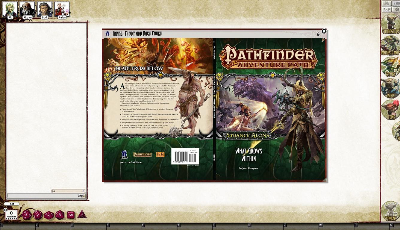Fantasy Grounds - Pathfinder RPG - Strange Aeons AP 5: What Grows Within (PFRPG) Featured Screenshot #1