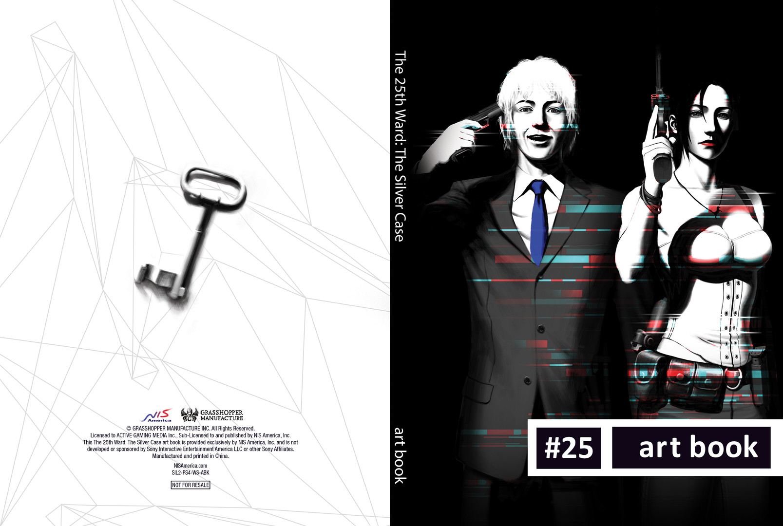 The 25th Ward: The Silver Case - Digital Art Book Featured Screenshot #1