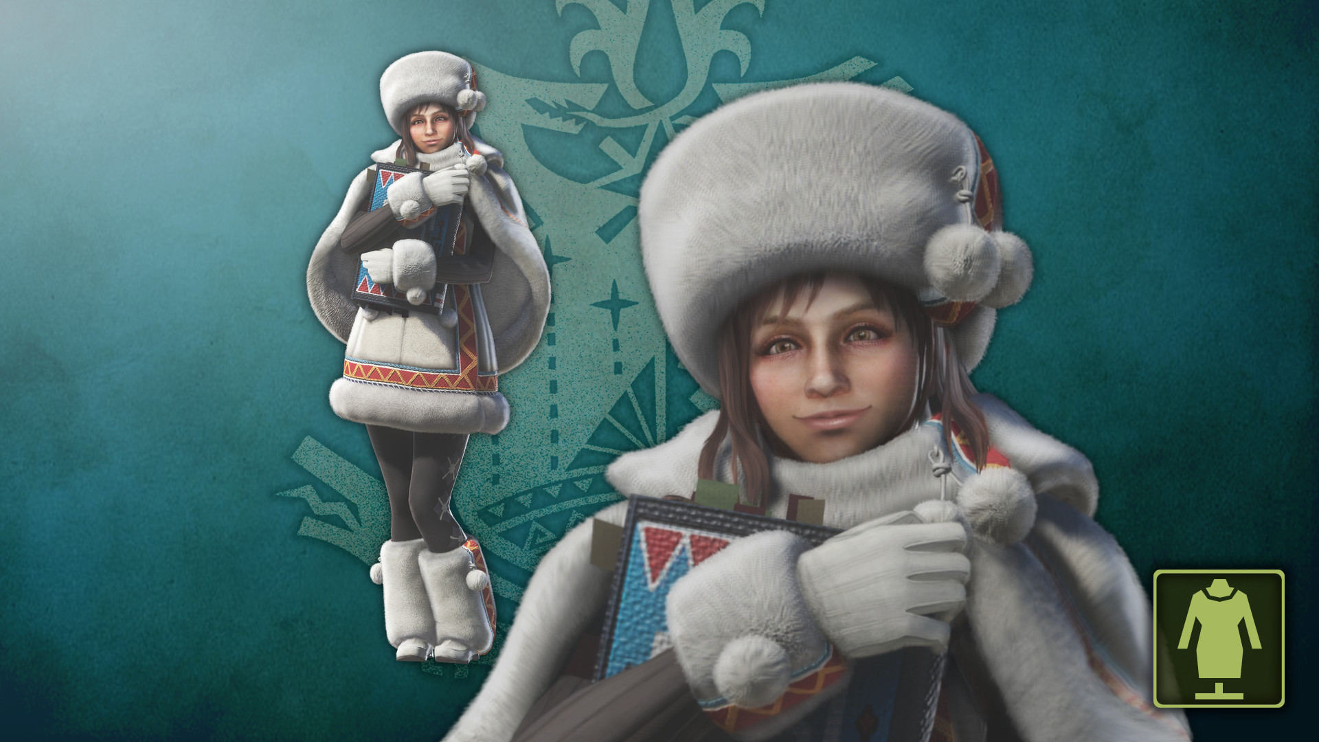 Monster Hunter: World - The Handler's Winter Spirit Coat Featured Screenshot #1