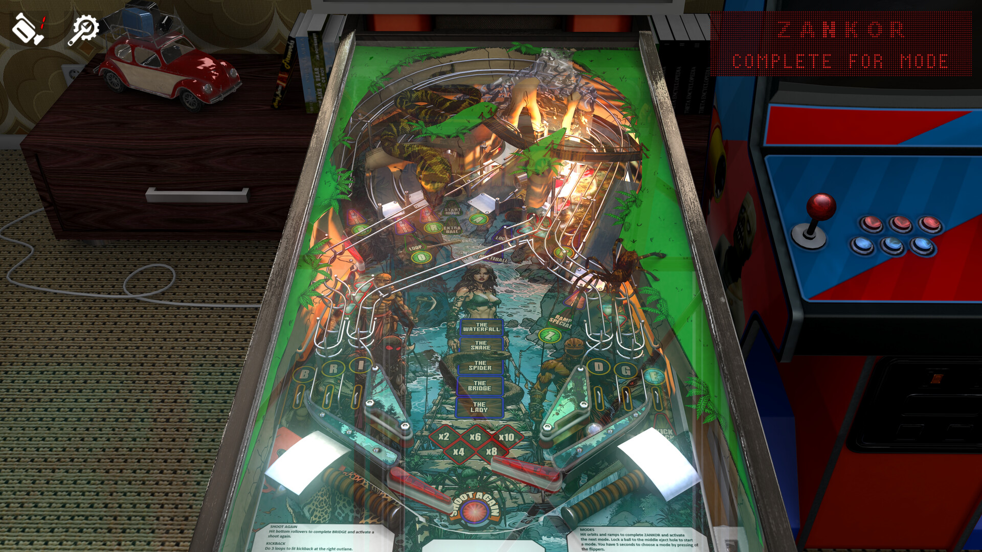 Zaccaria Pinball - Zankor 2017 Table Featured Screenshot #1