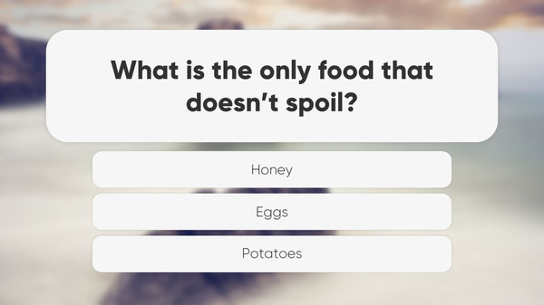 Screenshot z Amazing Trivia