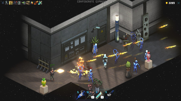 Screenshot z Confederate Express