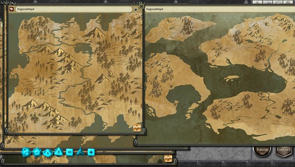Fantasy Grounds - Regional Map Pack by Joshua Watmough (Map Pack)