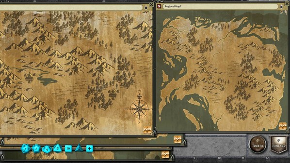 Fantasy Grounds - Regional Map Pack by Joshua Watmough (Map Pack)