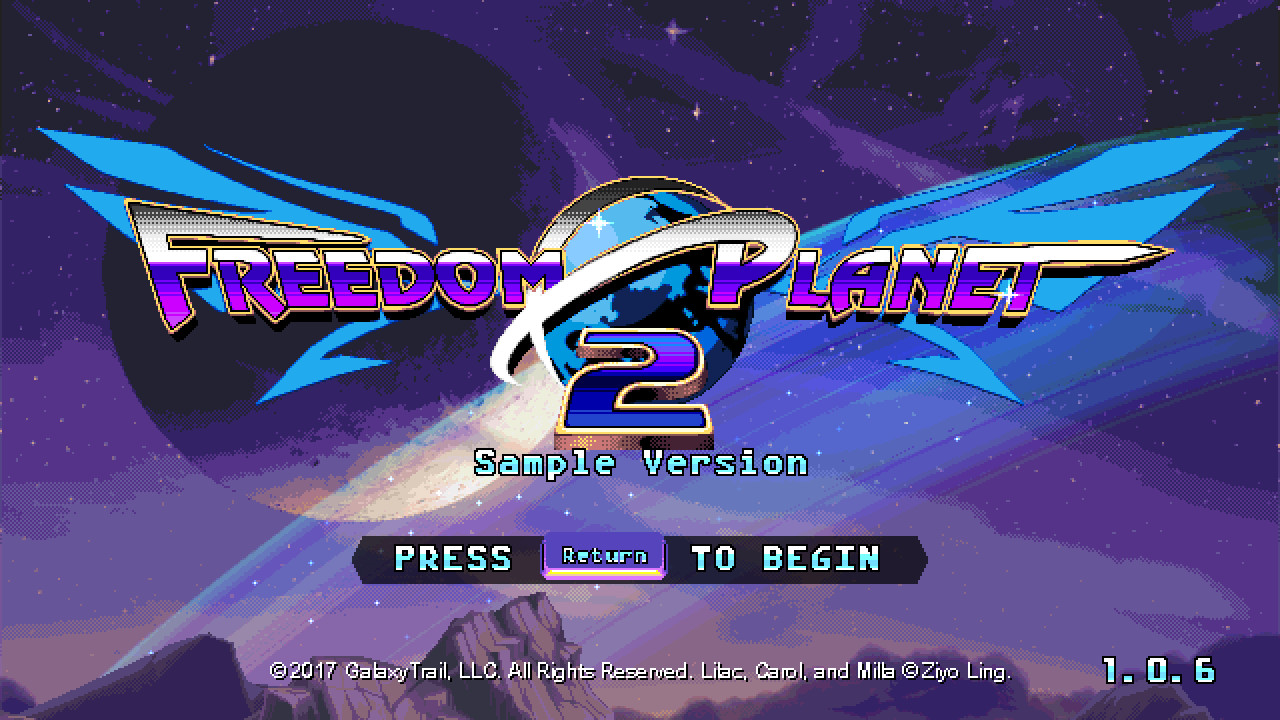 Freedom Planet 2 Demo Featured Screenshot #1