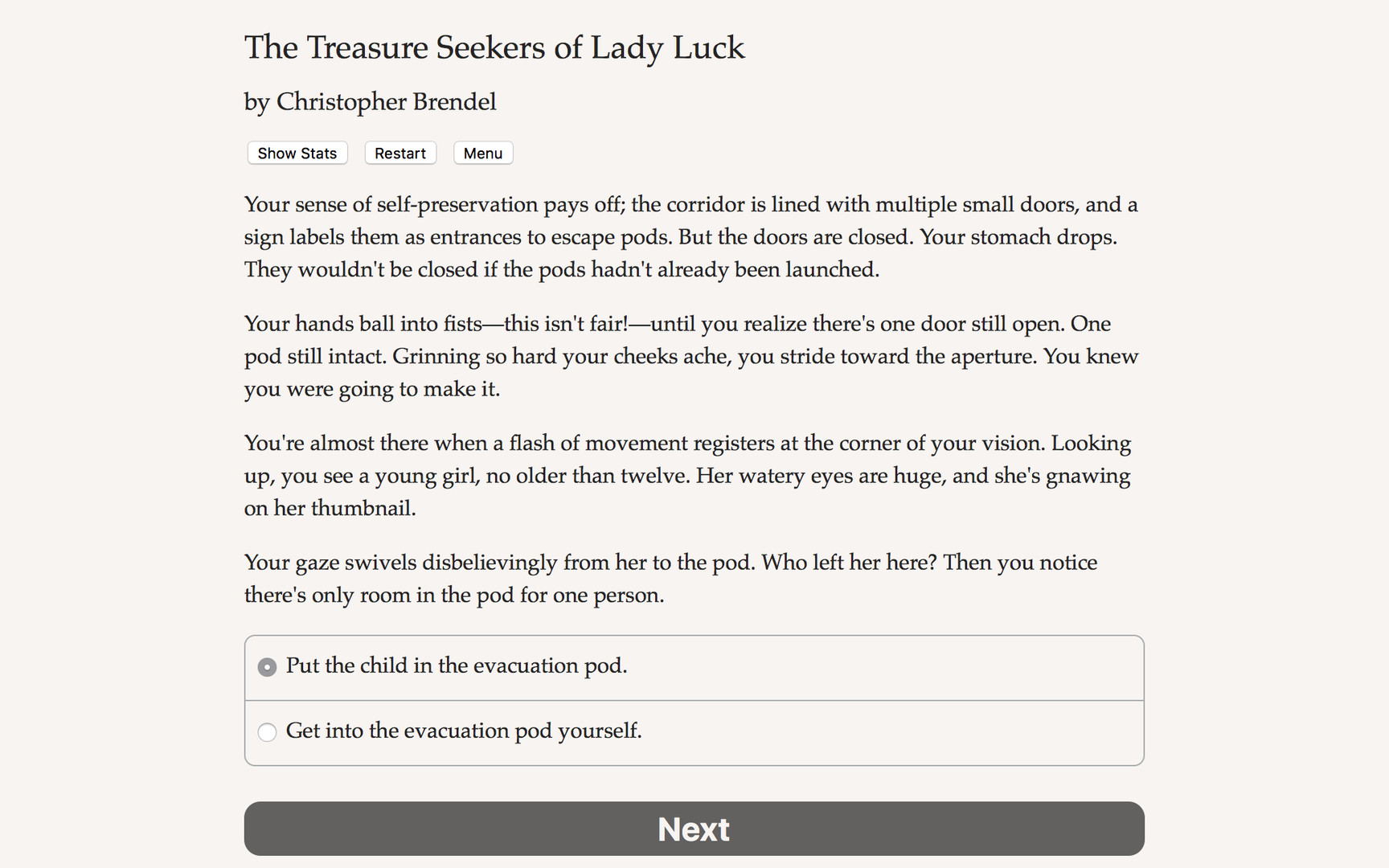#4. The Treasure Seekers of Lady Luck (Steam) بواسطة: Choice of Games