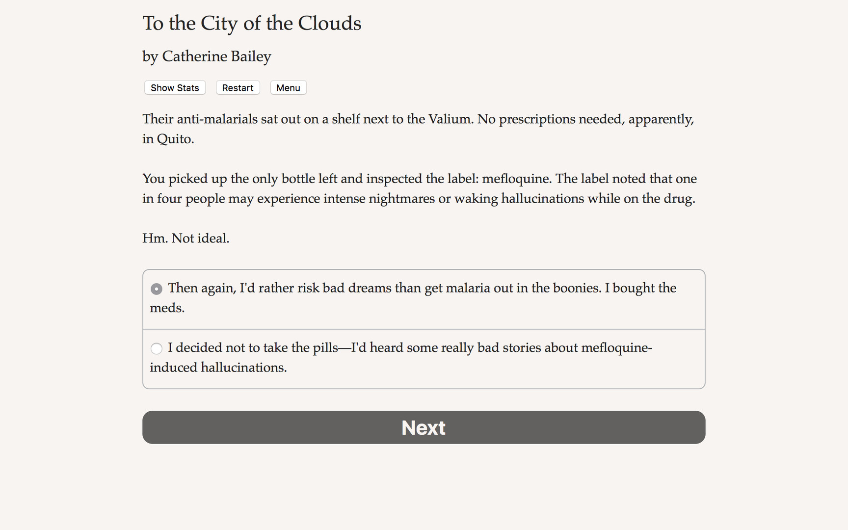 To the City of the Clouds screenshot #1