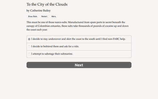 Screenshot z To the City of the Clouds