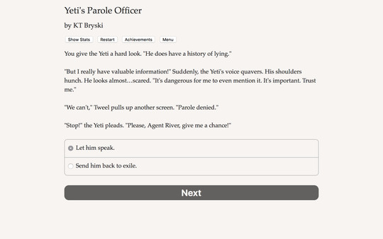 Yeti's Parole Officer screenshot 5