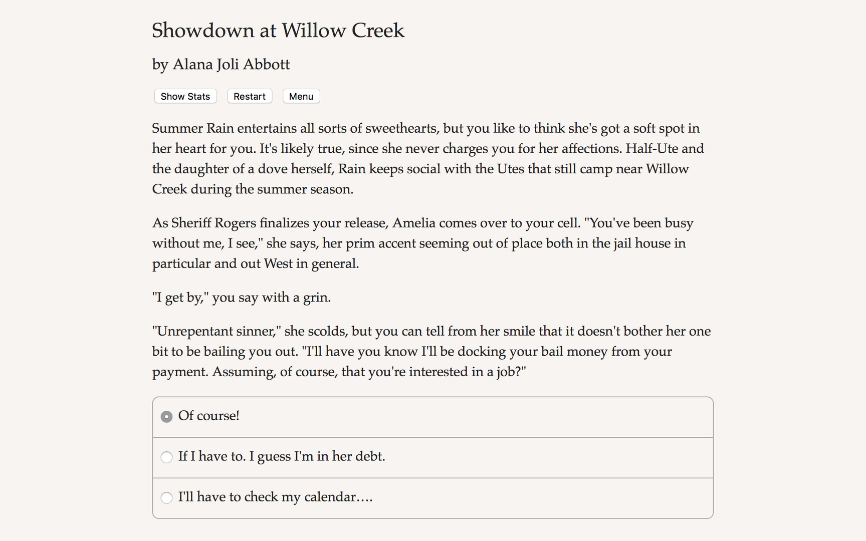 Showdown at Willow Creek screenshot #5