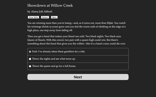 Showdown at Willow Creek.