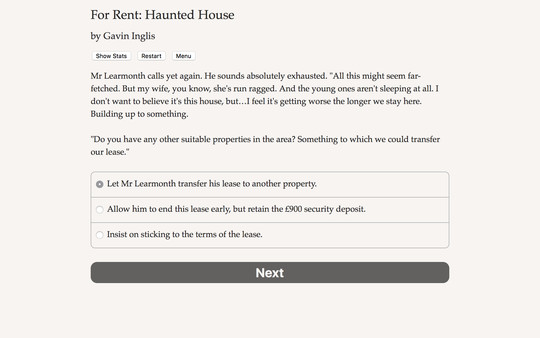 Screenshot z For Rent: Haunted House