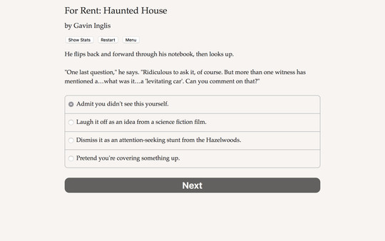 Screenshot z For Rent: Haunted House