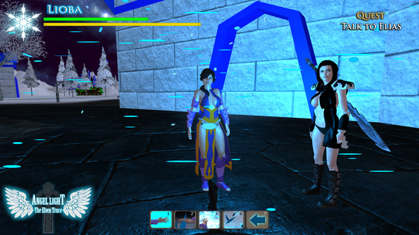 Screenshot z Angel Light The Elven Truce