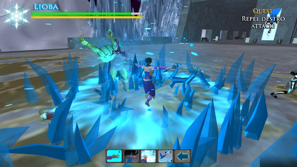 Screenshot z Angel Light The Elven Truce