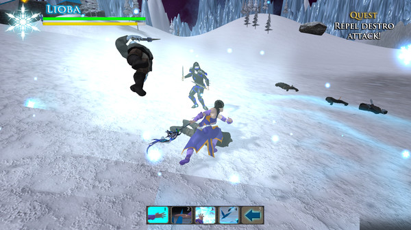 Screenshot z Angel Light The Elven Truce