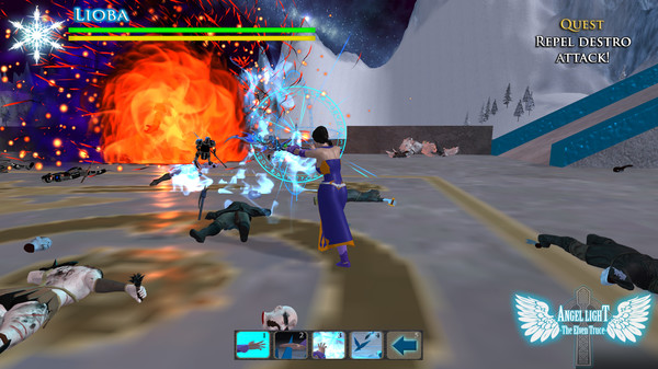 Screenshot z Angel Light The Elven Truce