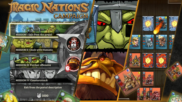Screenshot z Magic Nations - Card Game