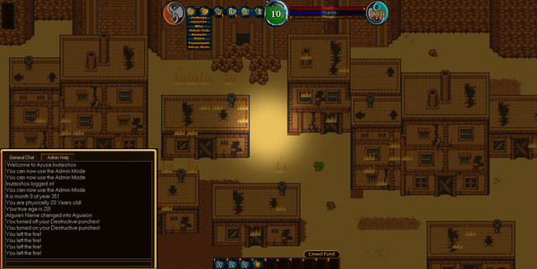 Screenshot z Azusa Online