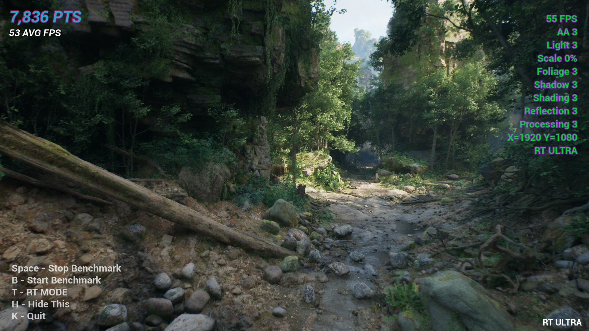 Electric Bench - Unreal Engine 5 Benchmark screenshot 1
