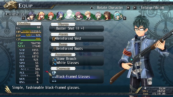 The Legend of Heroes: Trails of Cold Steel II - All Glasses screenshot 7