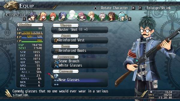 The Legend of Heroes: Trails of Cold Steel II - All Glasses screenshot 8
