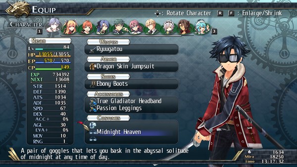 The Legend of Heroes: Trails of Cold Steel II - Unspeakable Costumes