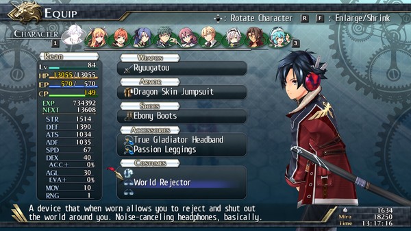 The Legend of Heroes: Trails of Cold Steel II - Unspeakable Costumes
