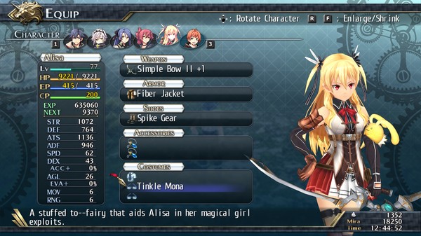 The Legend of Heroes: Trails of Cold Steel II - Unspeakable Costumes